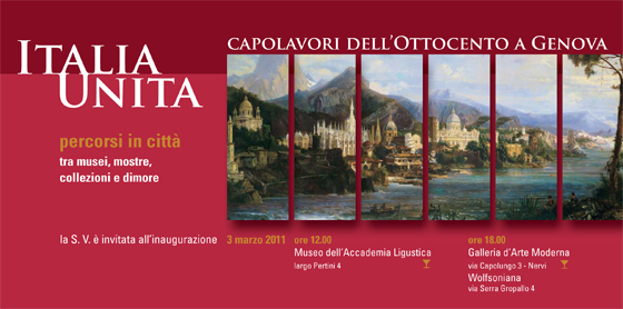Invito alla inaugurazione della mostra